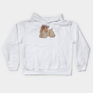 Cocker Spaniel Dog Kids Hoodie